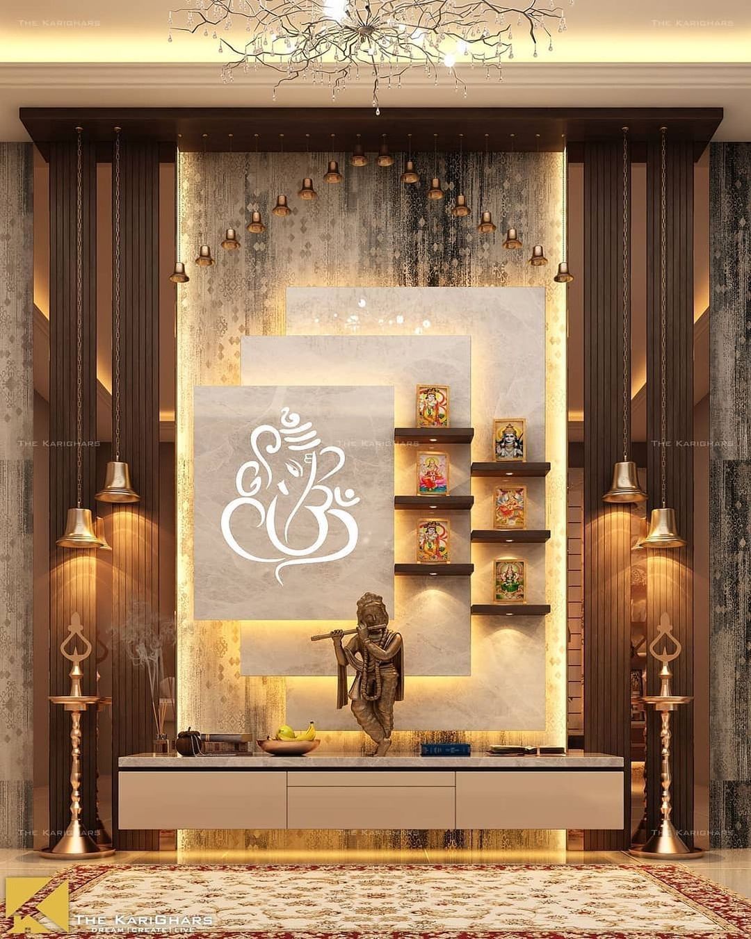 Pooja Unit Design in Adyar